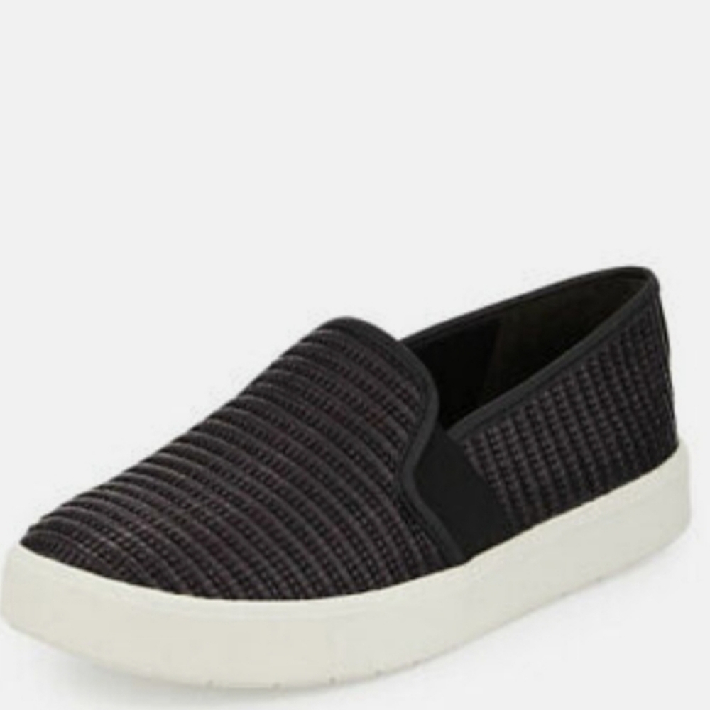 Vince blair woven canvas slip on shoes 10